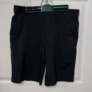 Black golf shorts